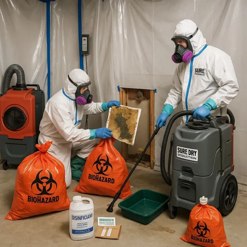 Contaminated Water Handling Protocols process in Millis-Clicquot, MA