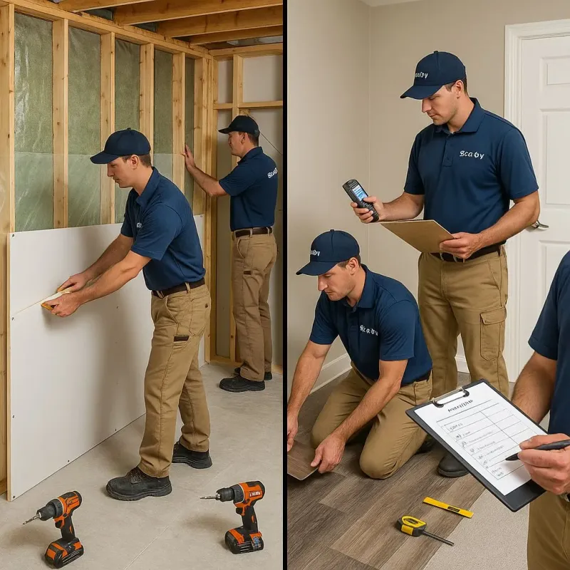 Repairs and Reconstruction process in Millis-Clicquot, MA